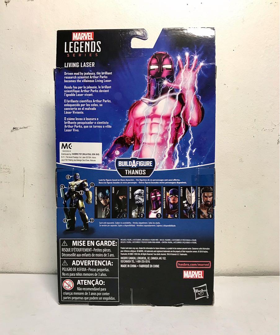 Marvel Legends Living Laser Endgame Armoured Thanos BAF Wave