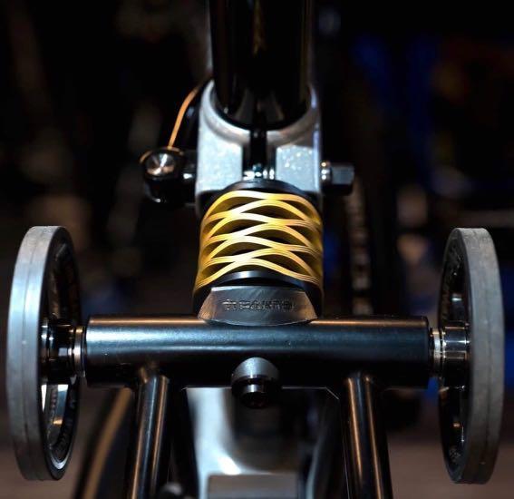 Matumura Kohki Scrowave Spring Suspension For Brompton P/T Line, Sports