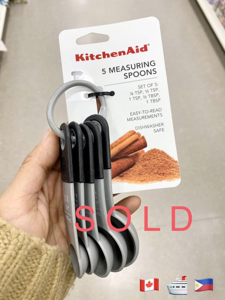 Measuring Spoons, KitchenAid (Category: Bakeware) located in Balungao. Submitted by kateee21 (Listing ID 1150000580, Image 3). Description: 📌📌📌 AVAILABLE ON HAND IN PHILIPPINES 🇵🇭🇵🇭🇵🇭 🛳 from Canada 🇨🇦 via sea cargo 📦; Local Shipping fee c/o buyer. 📌 AVAILABLE COLORS: ✅ Pistachio ✅ Grey ✅ Red.