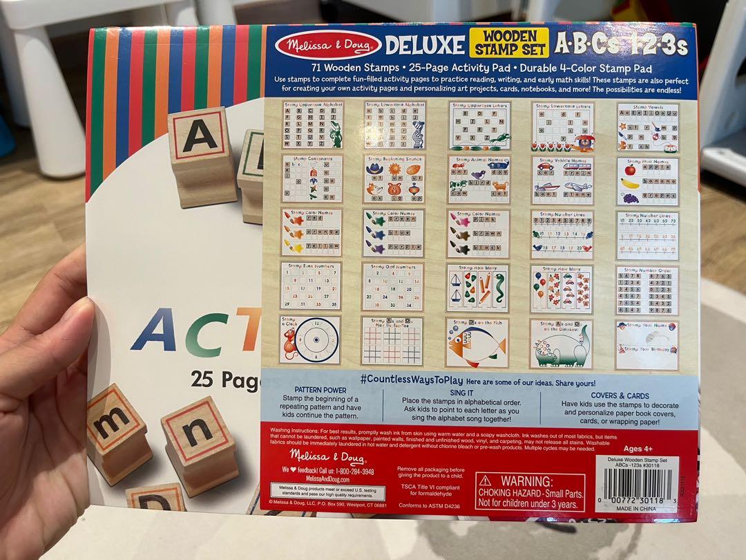 Melissa And Doug Alphabet Stamps