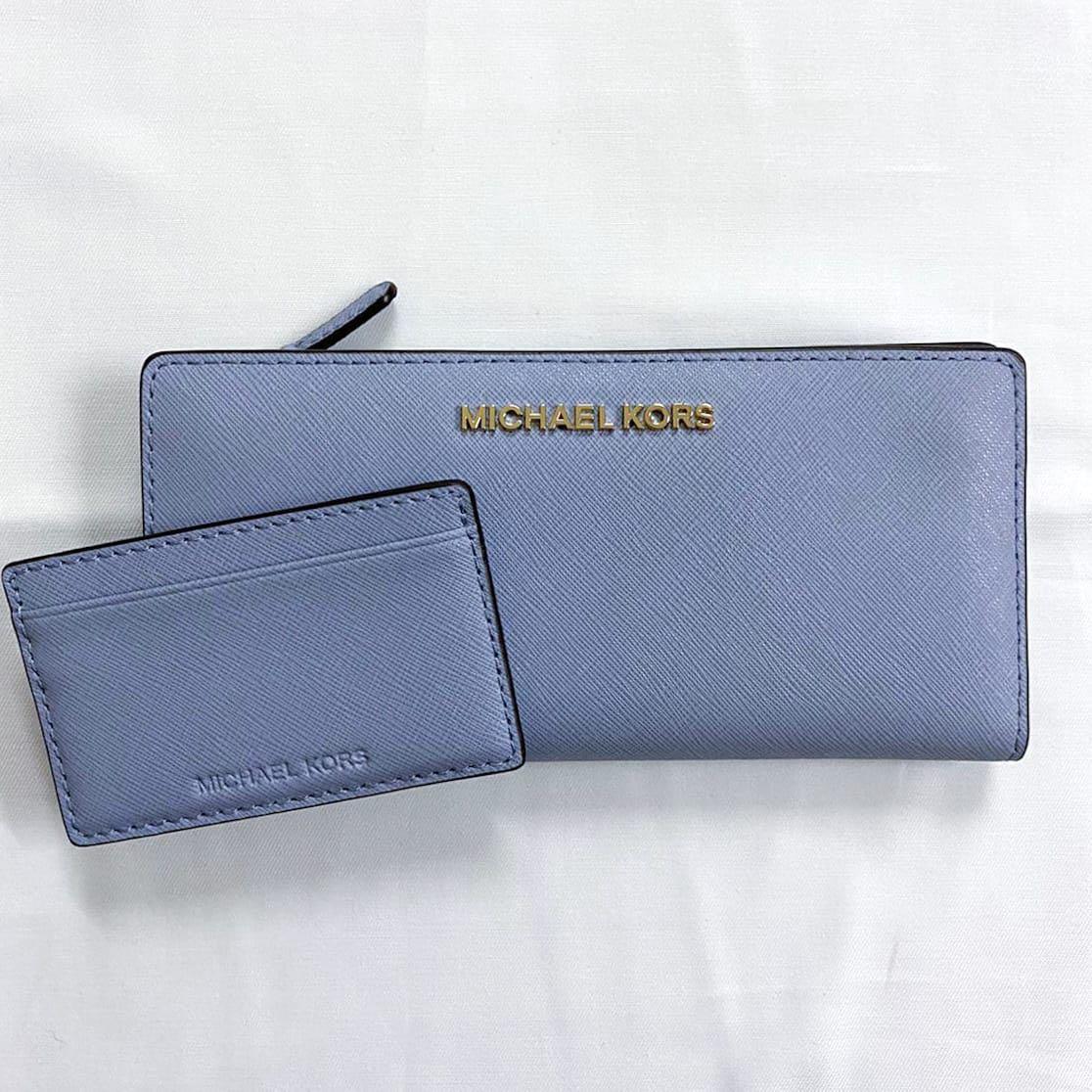 Michael Kors long wallet .purse with card holder MK 100 Carousell