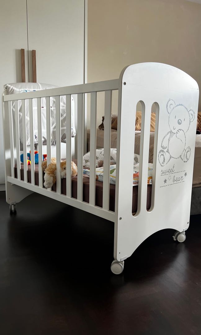 Micuna Cot, Babies & Kids, Baby Nursery & Kids Furniture, Cots & Cribs