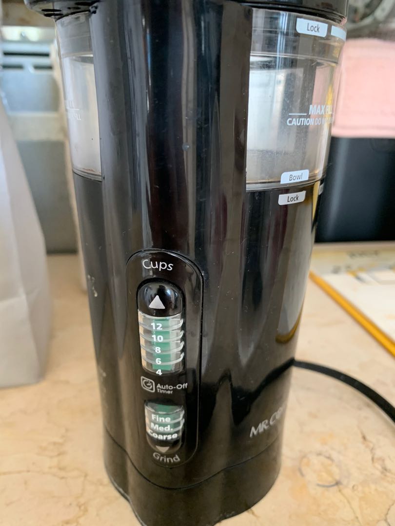 Mr. Coffee Blade Grinder, Furniture & Home Living, Kitchenware & Tableware, Coffee & Tea