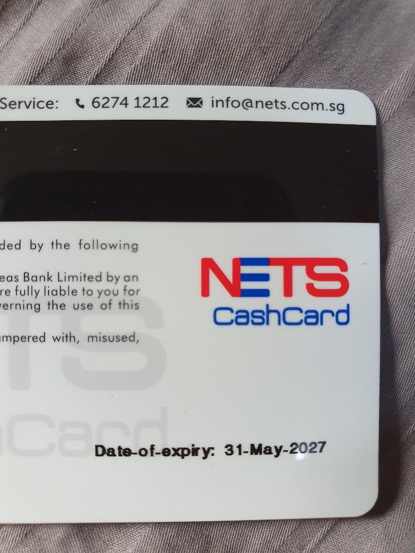 Nets old chip cashcard cash card, Tickets & Vouchers, Store Credits on