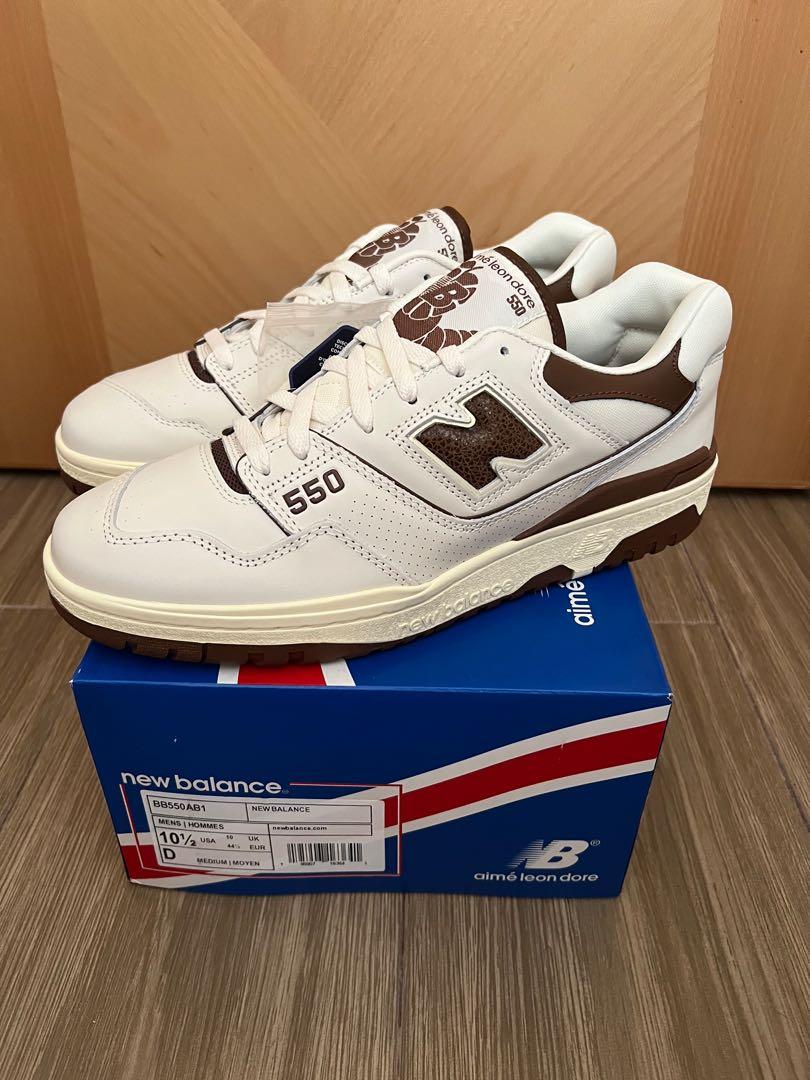 New Balance 550 Aime Leon Dore Brown, 男裝, 鞋, 波鞋- Carousell