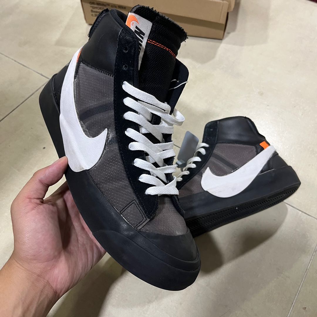 Nike x off white blazer mid grim reaper sale