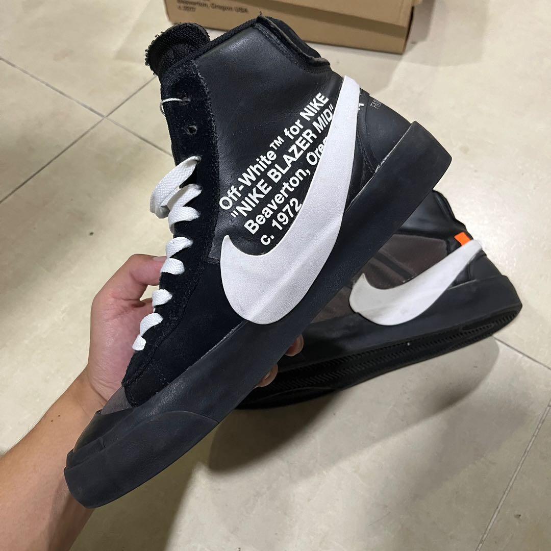 Nike Off White Blazer Mid Grim Reaper Men s Fashion Footwear
