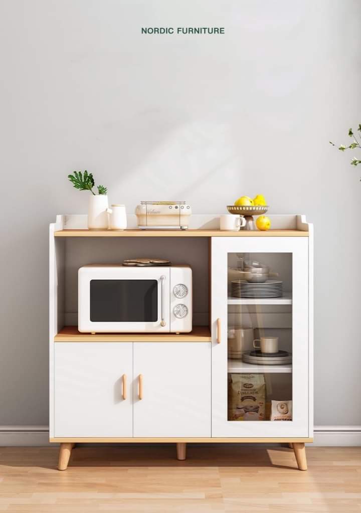 View of Nordic Kitchen Cabinet, Furniture & Home Living, Furniture, Shelves ...
