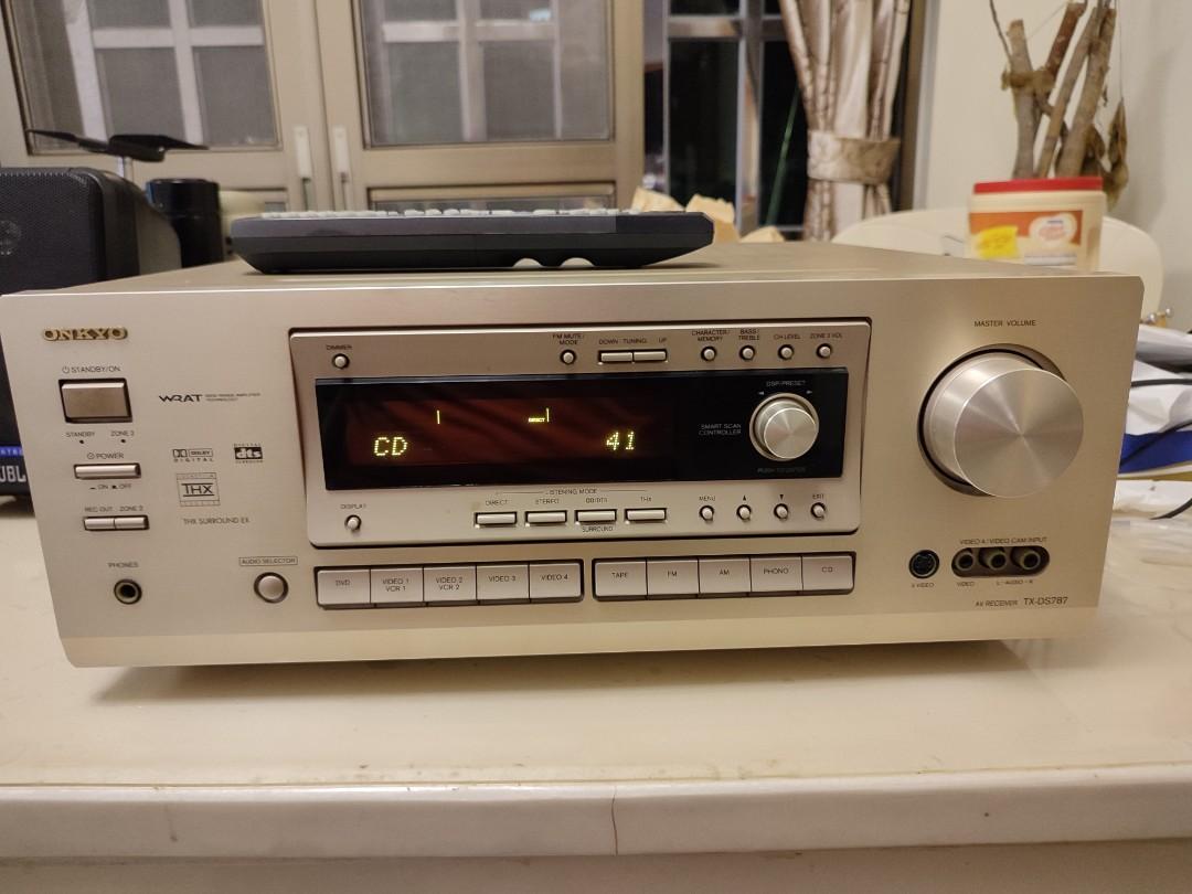 Onkyo 7.1 AV RECEIVER TX-DS787, 音響器材, 其他音響配件及設備