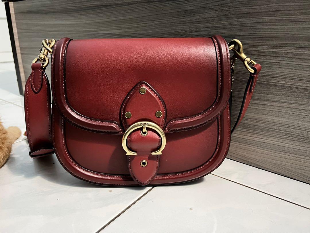 Coach saddle discount bag purse