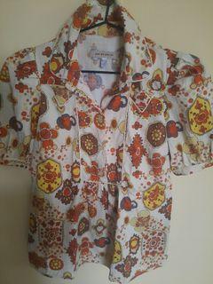 REPRICED!Authentic See by Chloe Pop Sleeves Blouse