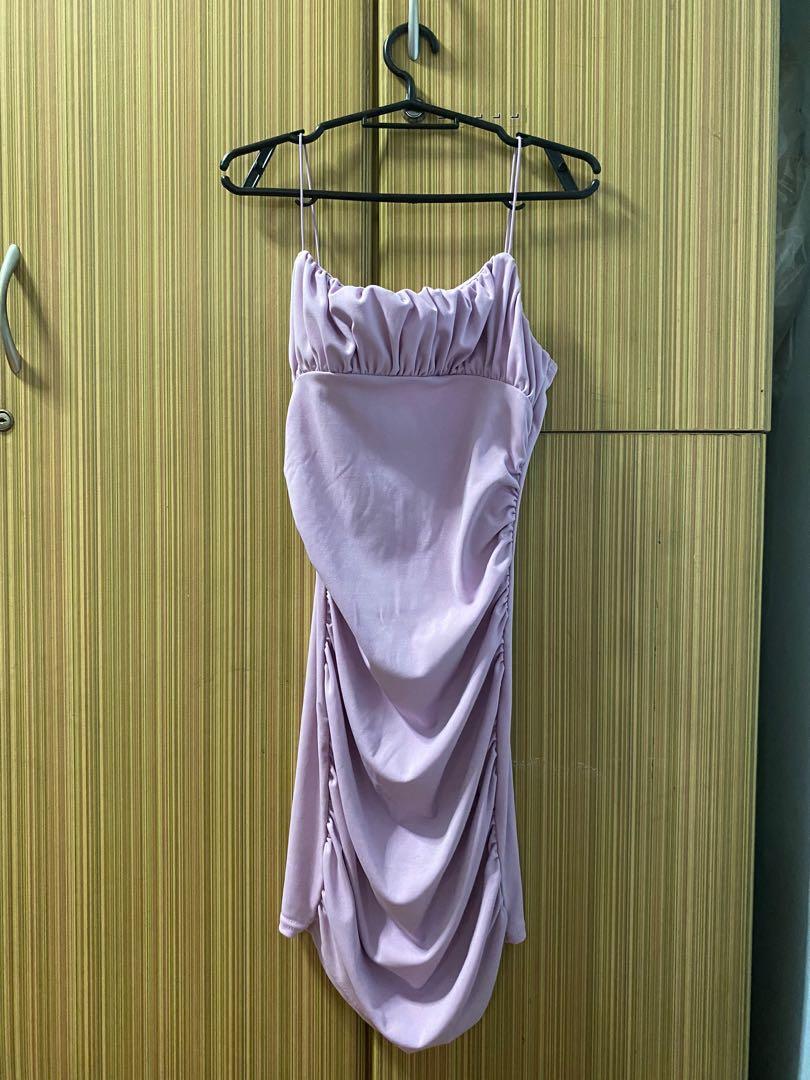 Pastel violet body con dress (Category: Dresses) located in San Jose del Monte. Submitted by maryjayn_e (Listing ID 1172496184, Image 1). Description: Hindi pa gamit [FINAL PRICE] Size: Small (Perfect for busty/ petite women) MOP: Gcash (Payment first for delivery) Note: Buyer will shoulder the SF for delivery.
