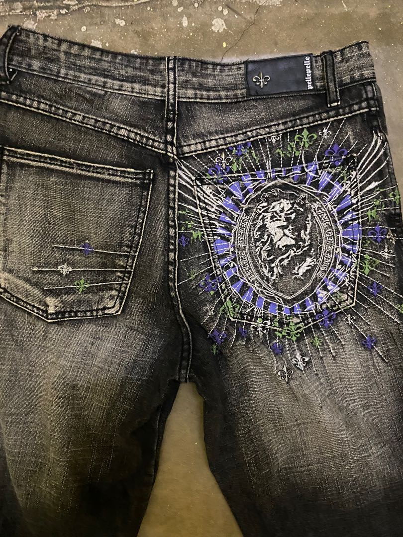 bekvemmelighed Øde Aktiver Pelle pelle jeans, Men's Fashion, Bottoms, Jeans on Carousell