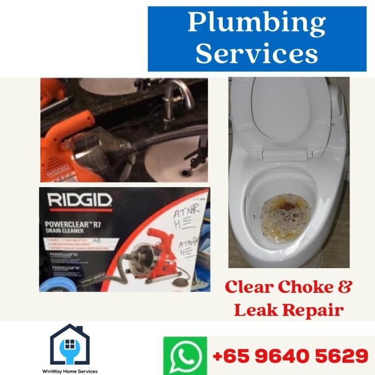 Plumber / Clear Choke Service / Clear Toilet Choke / Clear Basin Choke