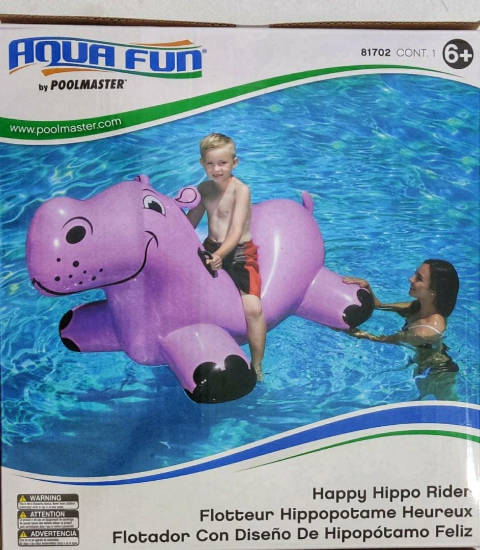 Hippo pool float top