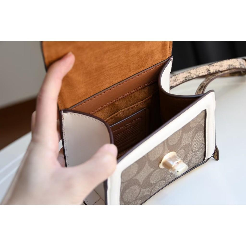 READY JKT ORIGINAL Coach Micro Tilly Top Handle shoulder bag crossbody