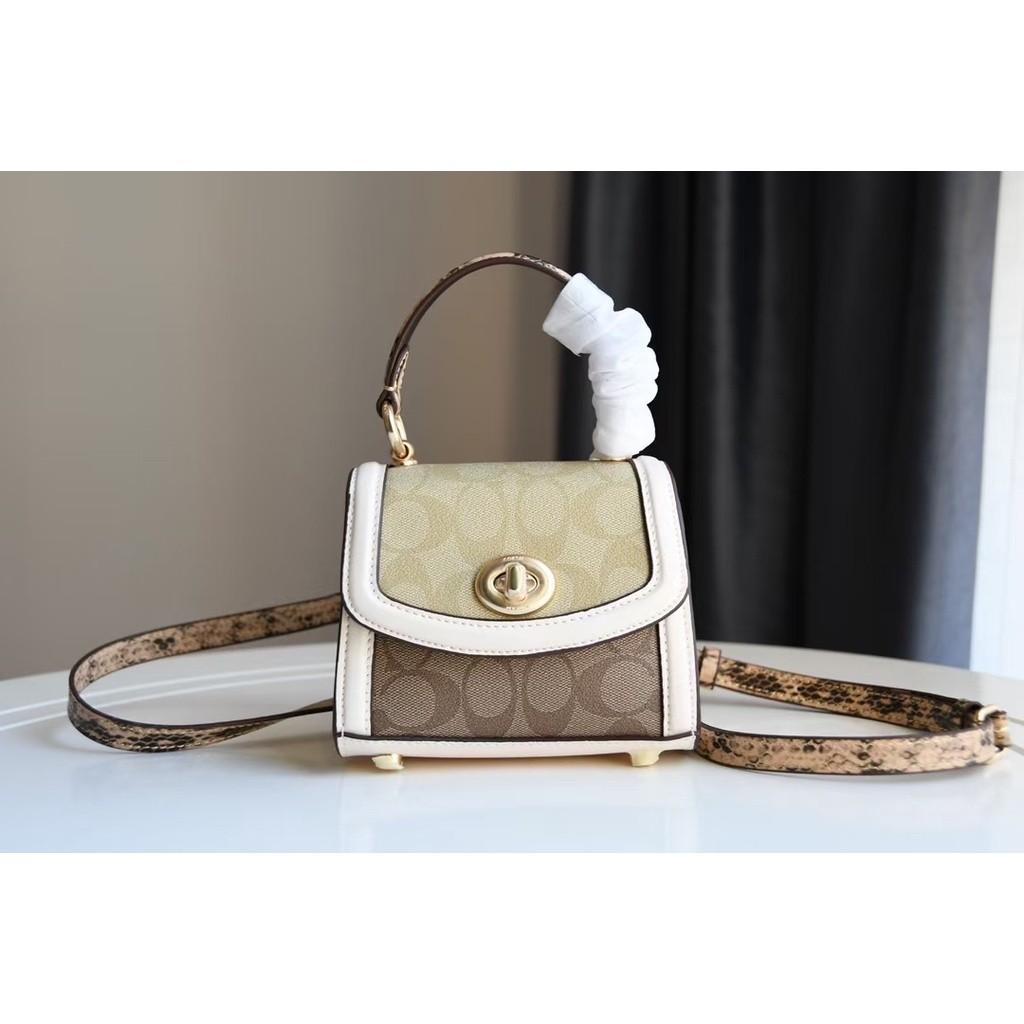READY JKT ORIGINAL Coach Micro Tilly Top Handle shoulder bag crossbody