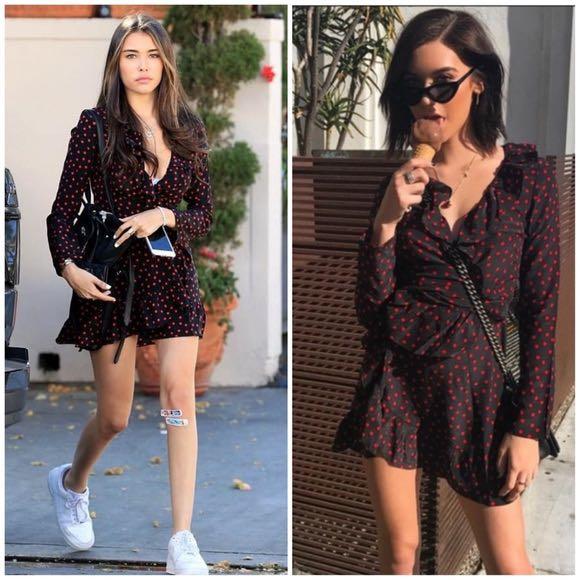 Realisation Par Alexandra Mini Dress in Italia Spot XS