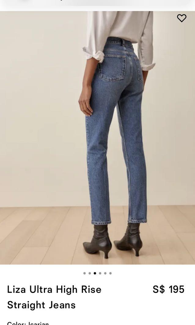 Reformation liza jeans hotsell