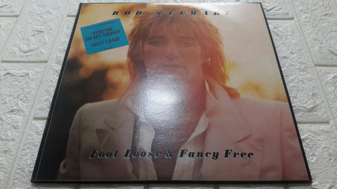 Rod Stewart Foot Loose Fancy Free 英文黑膠唱片e7 興趣及遊戲 音樂樂器 配件 音樂與媒體 黑膠碟 Carousell