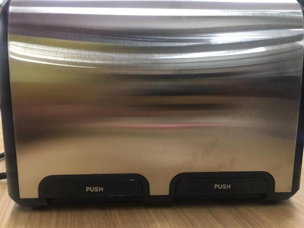 Russell Hobbs Brooklyn Black 4 Slice Toaster, TV & Home Appliances