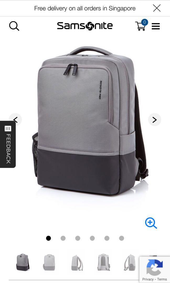 Samsonite red hosue backpack store