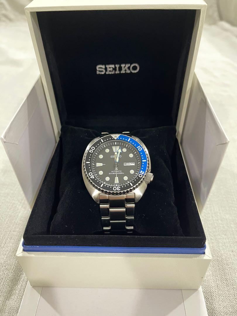 Seiko Turtle Batman SRP787K1 FAST DEAL Men s Fashion Watches Accessories Watches on Carousell