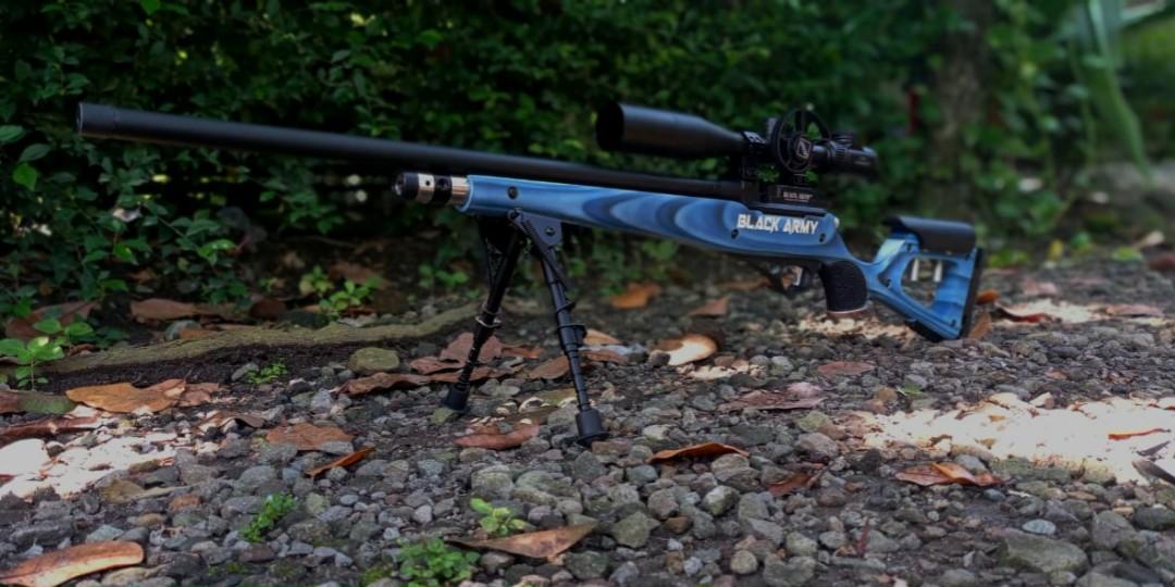 Senapan PCP Ruger Black Army Ultimate Blue Big Game, Olah ...