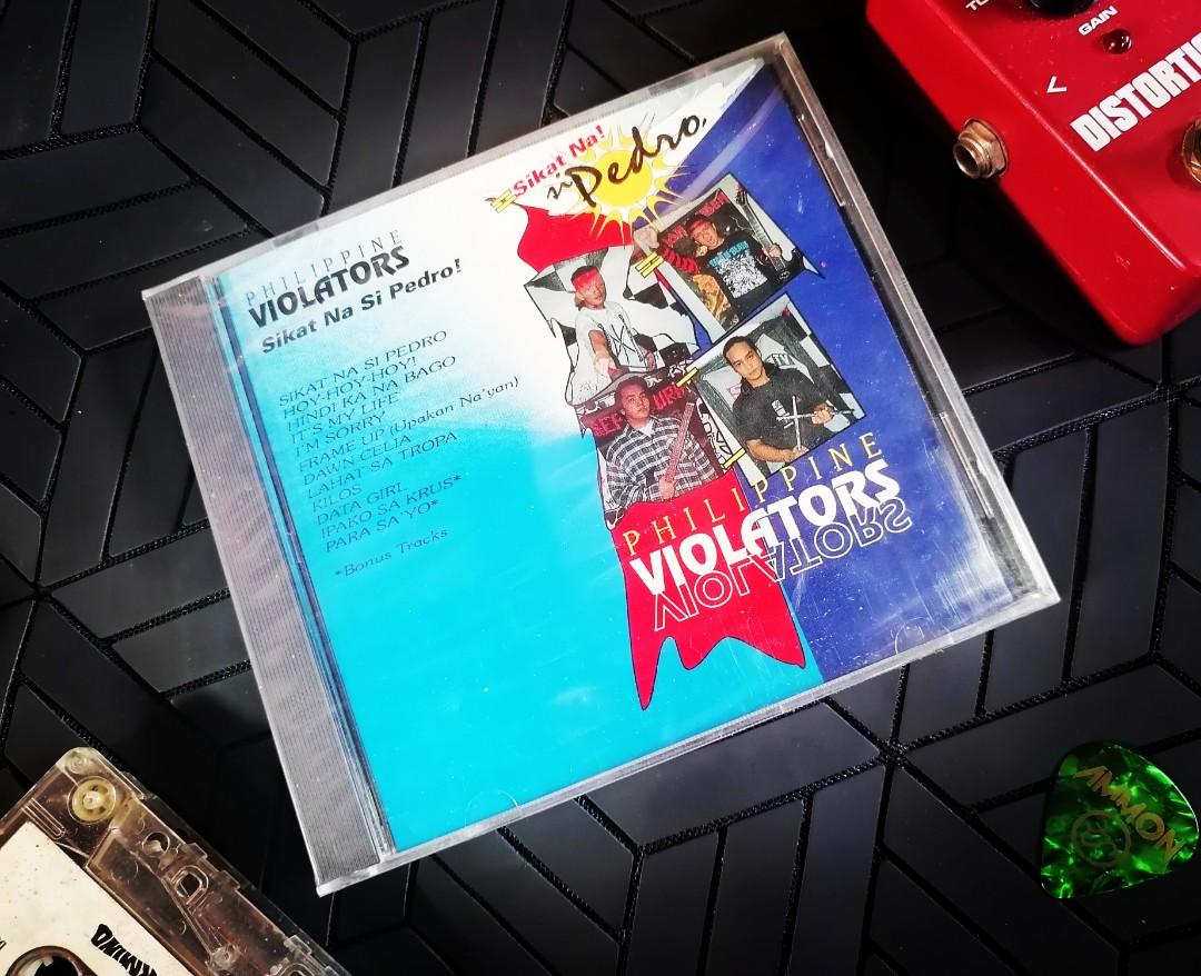 Sikat na si Pedro! Philippine Violators CD For Sale Original CDs OPM