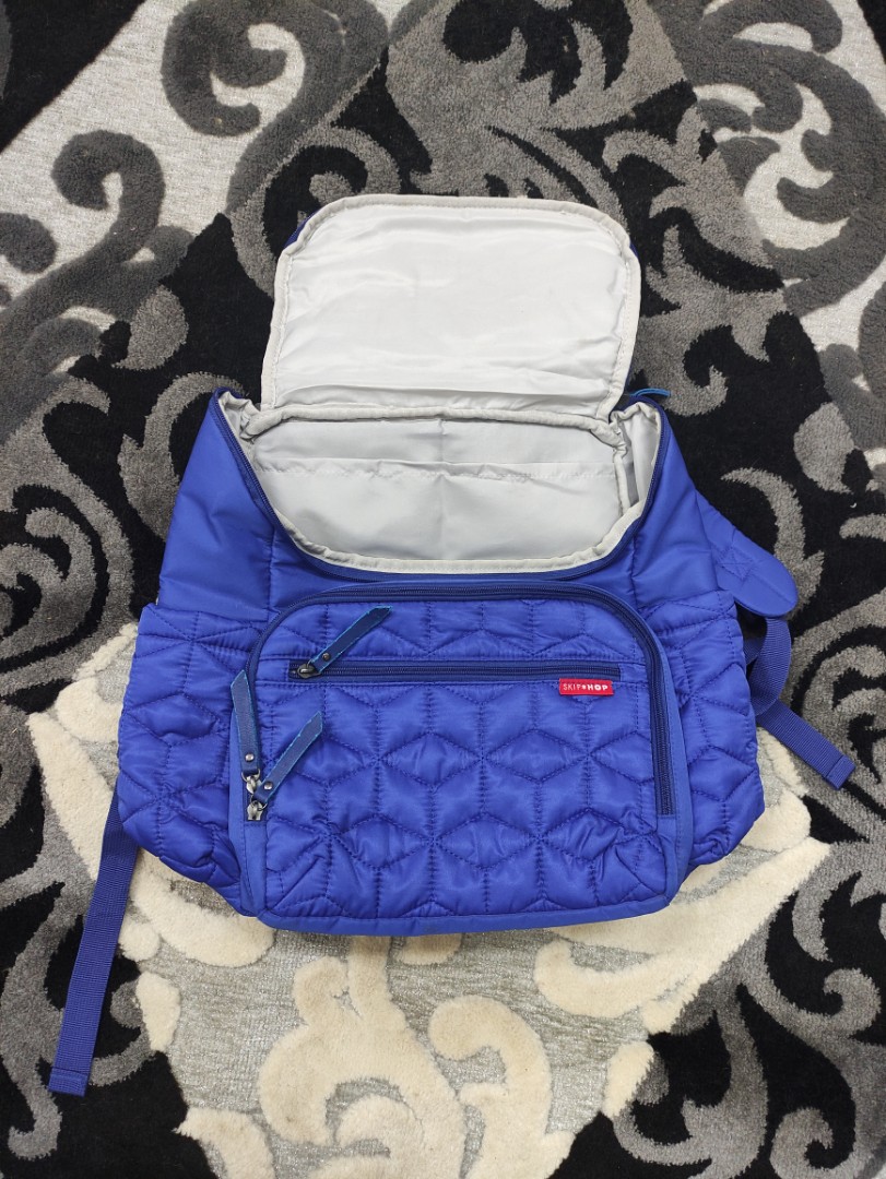 Skip hop Forma backpack diaper bag Indigo Preloved Babies