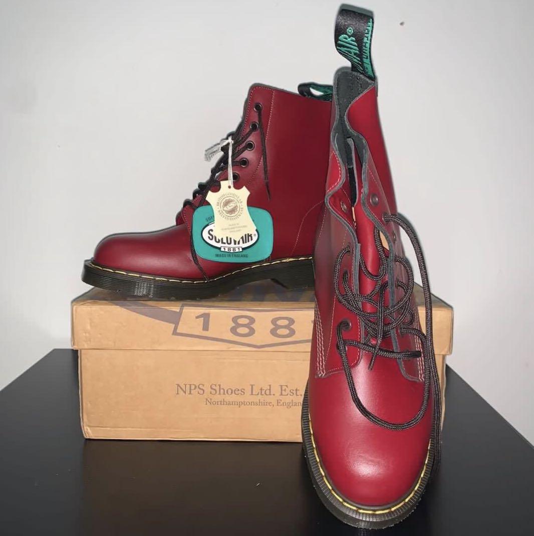 Solovair cherry red on sale