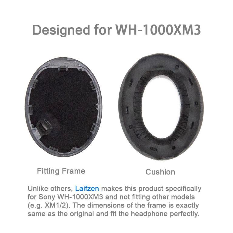 Sony XM3 Earpads (free installation!) 1000XM3 WH-1000XM3 WH1000XM3 Ear ...