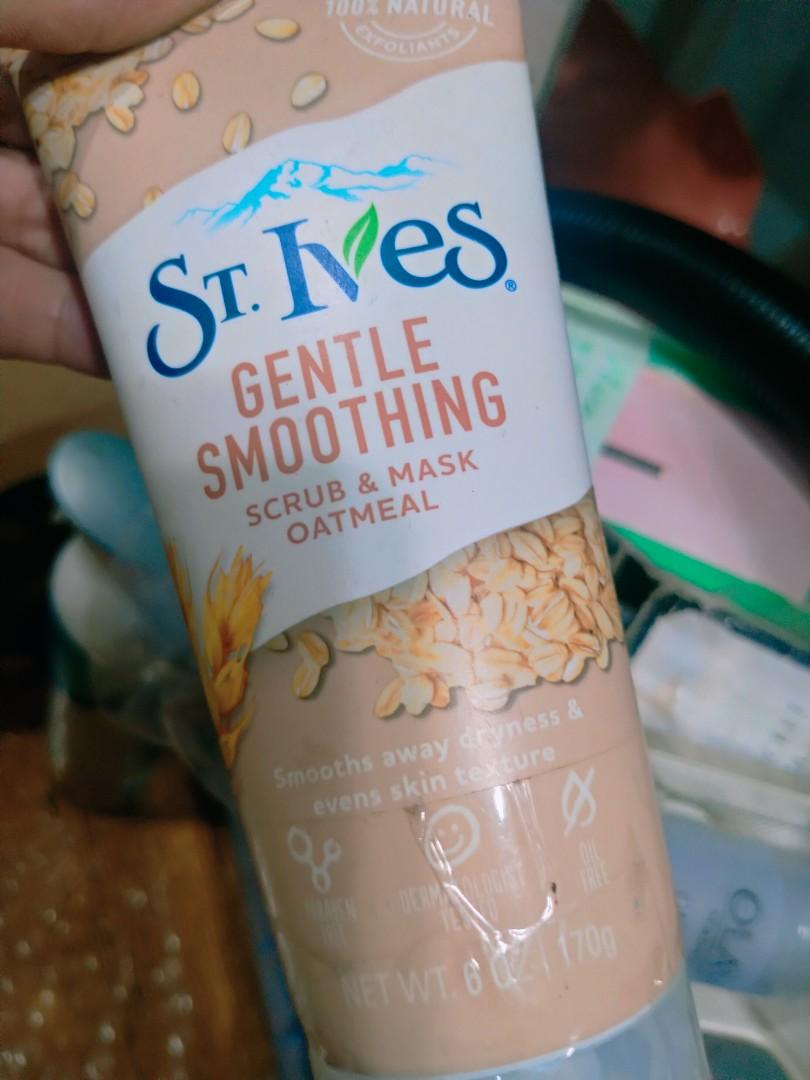 St ives scrub &face mask oatmeal (Category: Face Care) located in Valenzuela. Submitted by prettyjhoza_23 (Listing ID 1172460519, Image 1). Description: authentic from USA other variant also available.