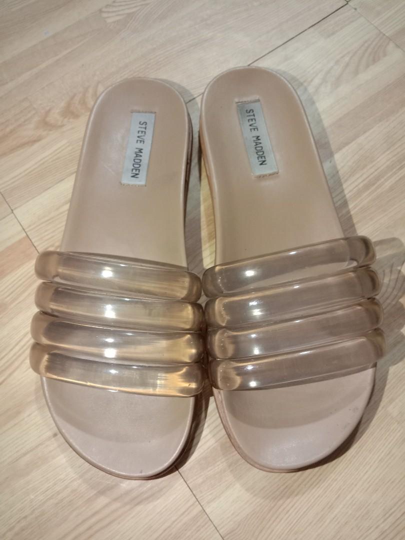 Steve madden clear new arrivals slides