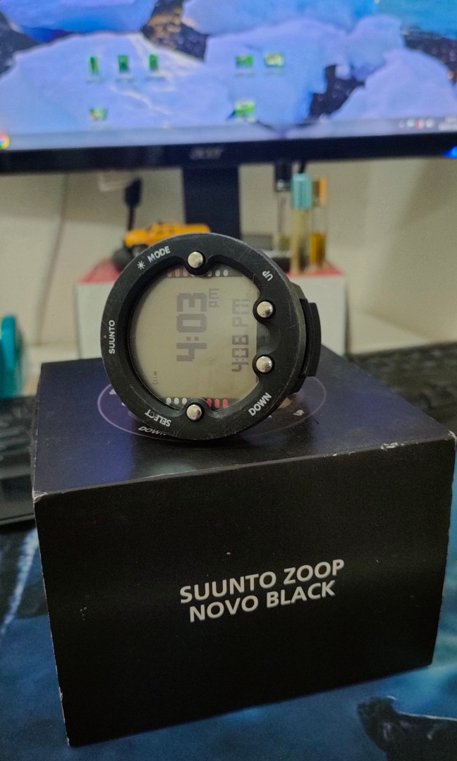 Suunto zoop best sale novo black