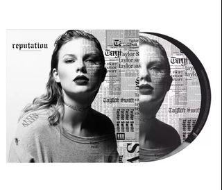 〈Taylor Swift〉reputation (Picture Disc Vinyl) Album Vinyl LP