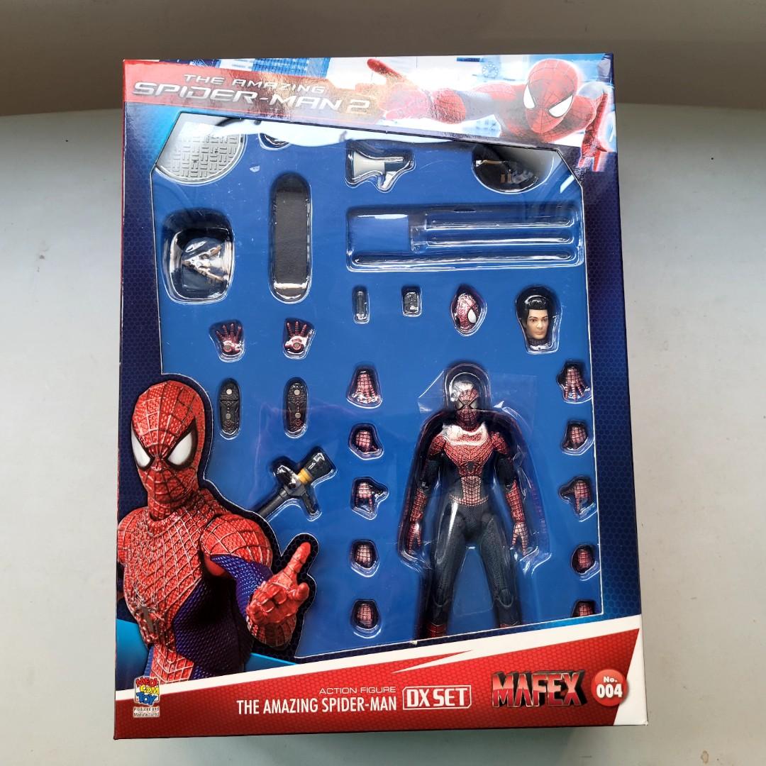 THE AMAZING SPIDER MAN 2 DX SET MEDICOM TOY MAFEX NO.004 Hobbies