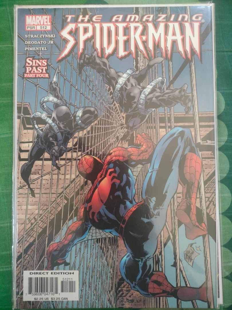 The Amazing Spider-Man Sins Past Part Four #512, Hobbies & Toys, Books &  Magazines, Comics & Manga on Carousell