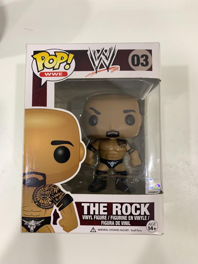 The Rock Funko Pop [OG / VAULTED], Hobbies & Toys, Memorabilia ...