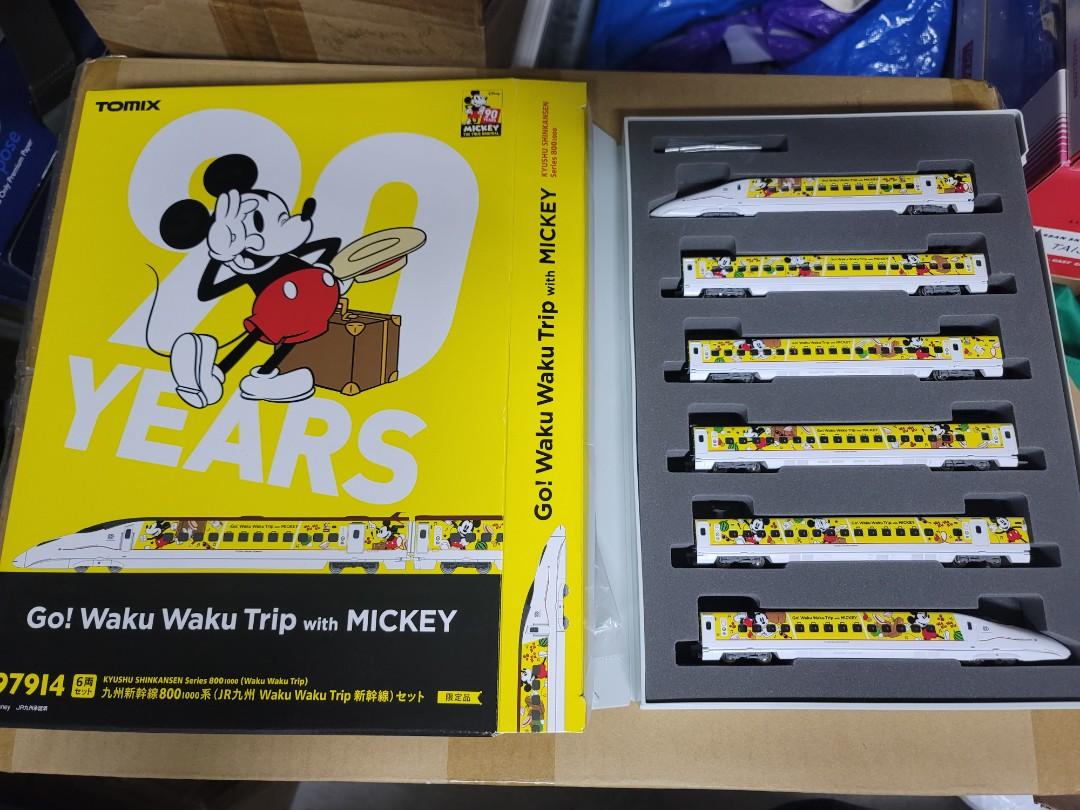 TOMIX 97914 MICKEY 90 YEARS GO WAKU WAKU TRIP 九州新幹線800 1000系