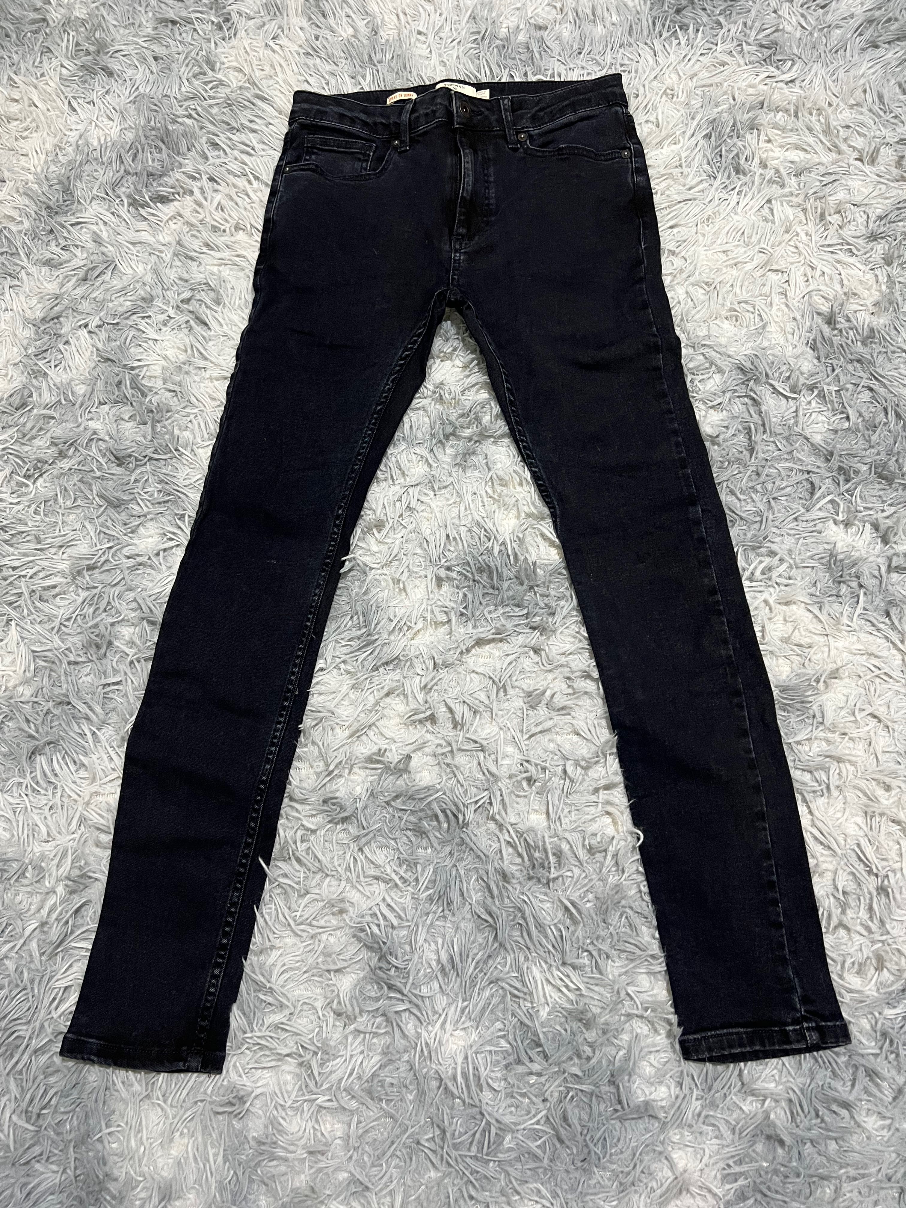 Topman Spray On Skinny Jeans, Men's 