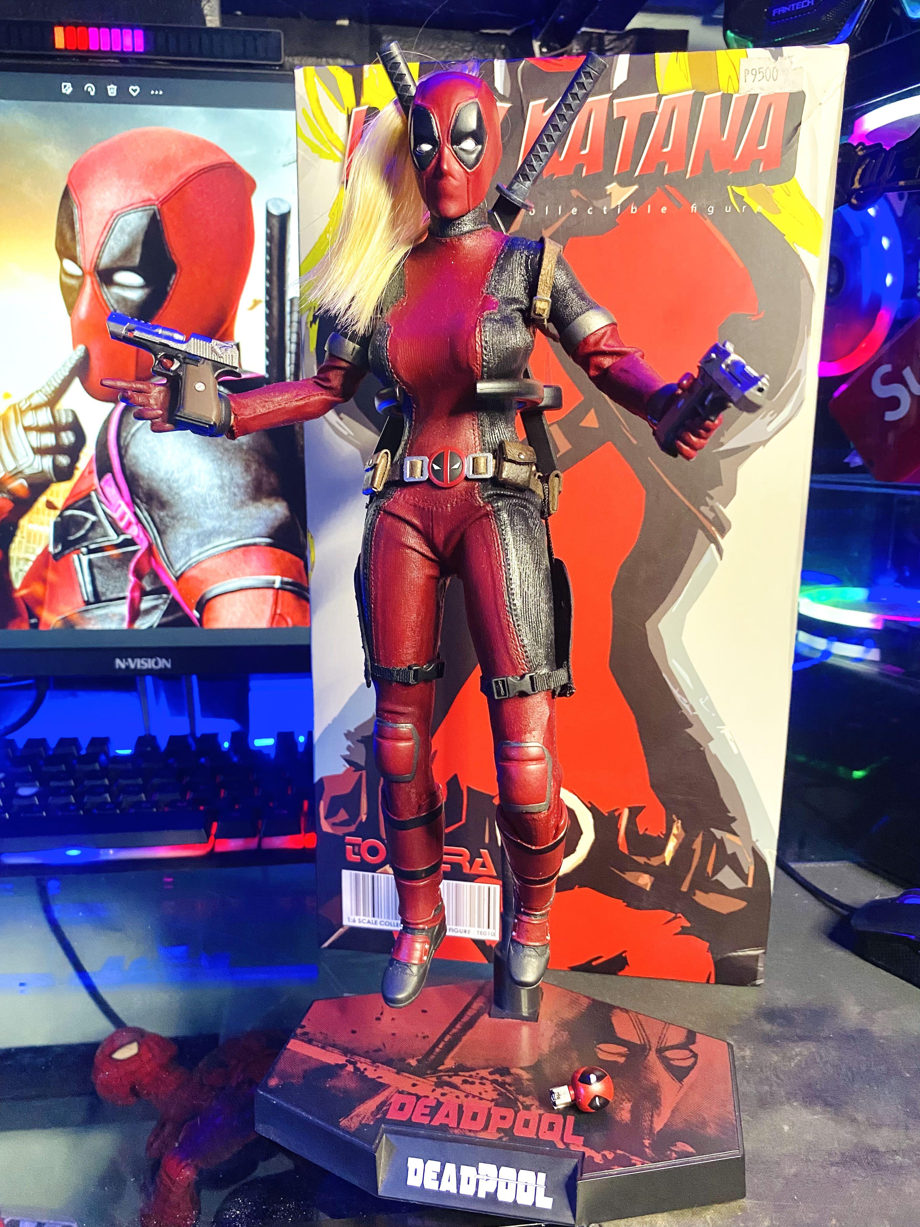 Toys Era Lady Katana Lady DeadPool, Hobbies & Toys, Toys & Games on Carousell