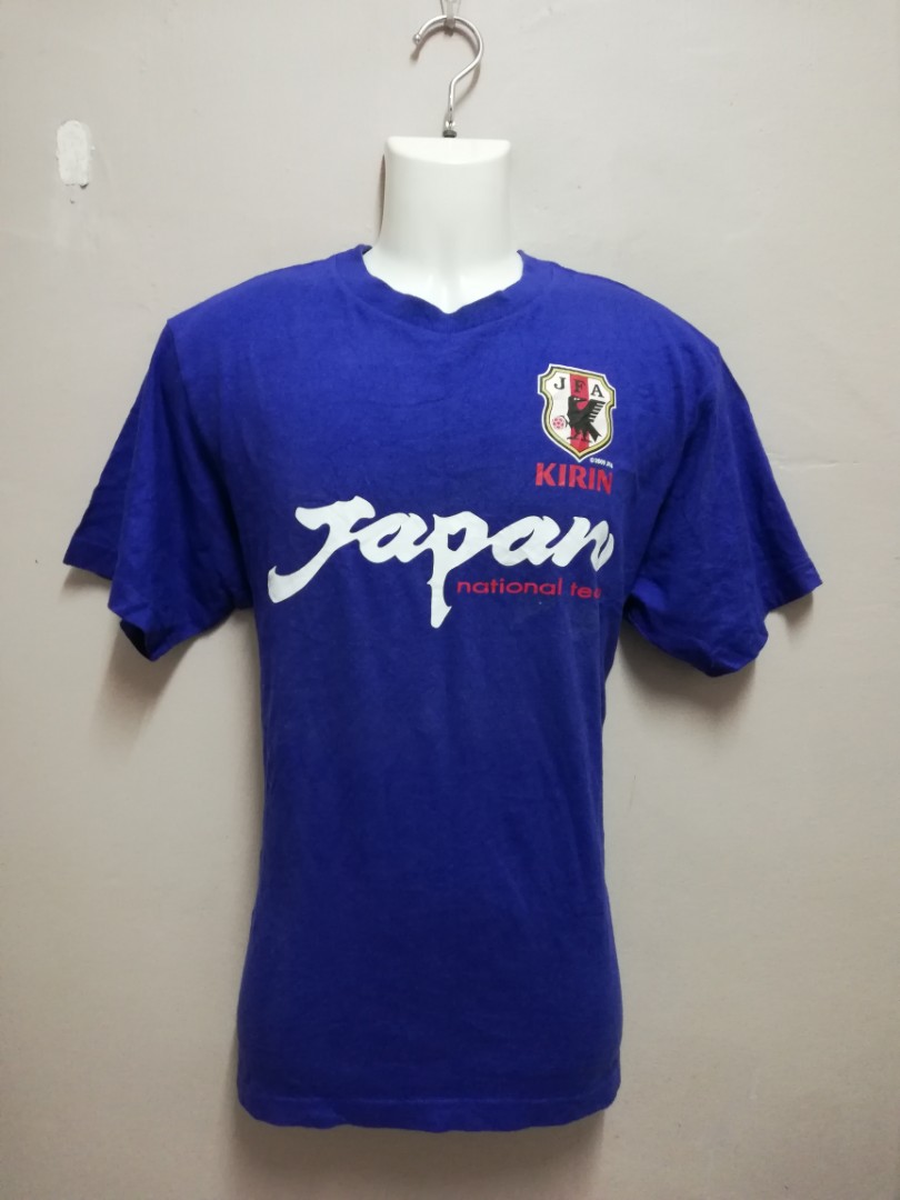 T Shirt JFA KIRIN JAPAN NATIONAL TEAM 2009 Size L Men s Fashion
