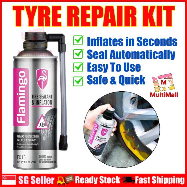 Tyre repair Kit Tyre Sealant tyre kit, Car Accessories, Tyres