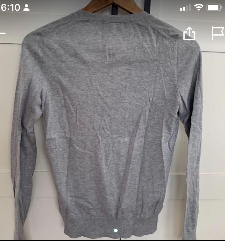 Original Uniqlo Gray Cardigan, Women's Fashion, Coats, Jackets and