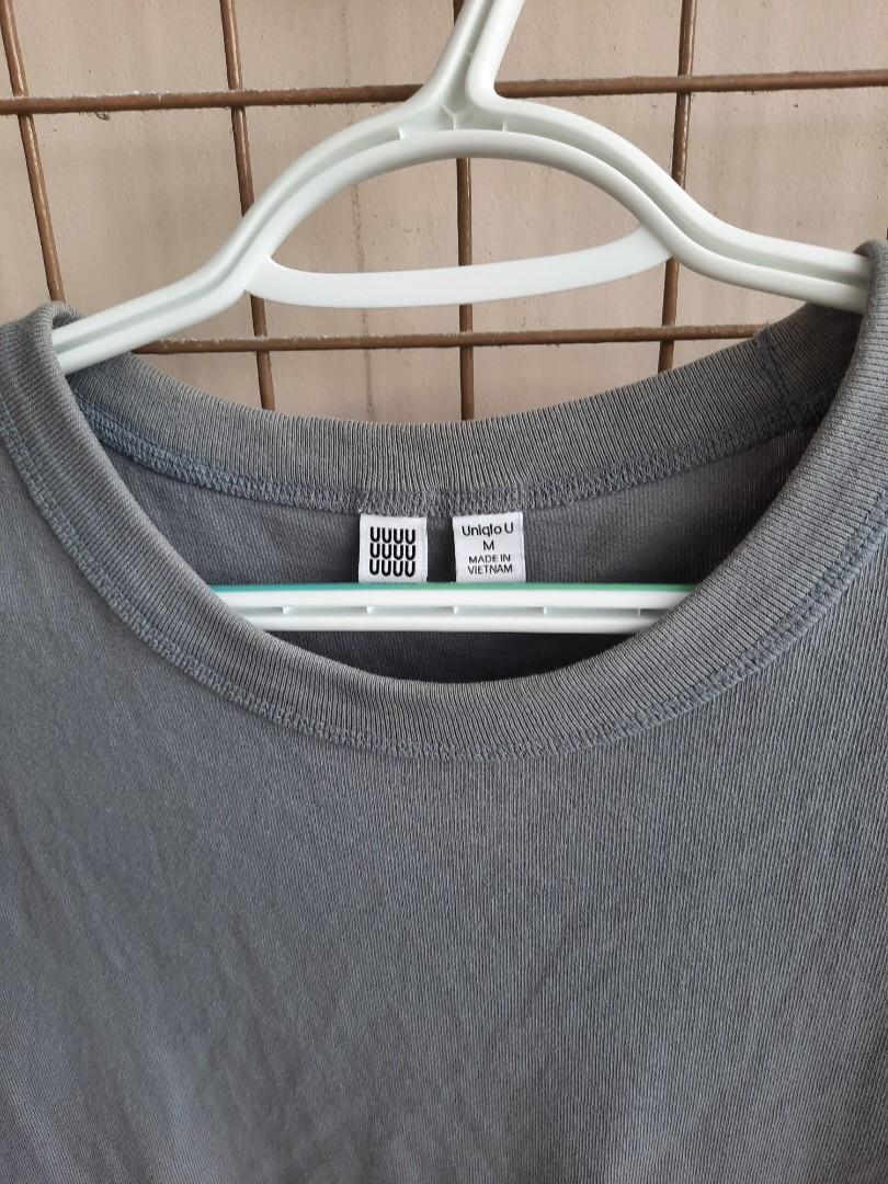 Uniqlo U crew neck tshirt for men (Category: Tshirts & Polo Shirts ) located in Quezon City. Submitted by branded.preloved.decluttering (Listing ID 1172582603, Image 2). Description: in very good condition.