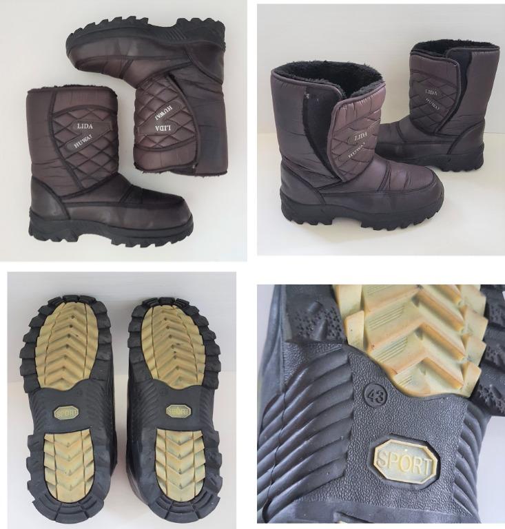 Mens designer shop winter boots