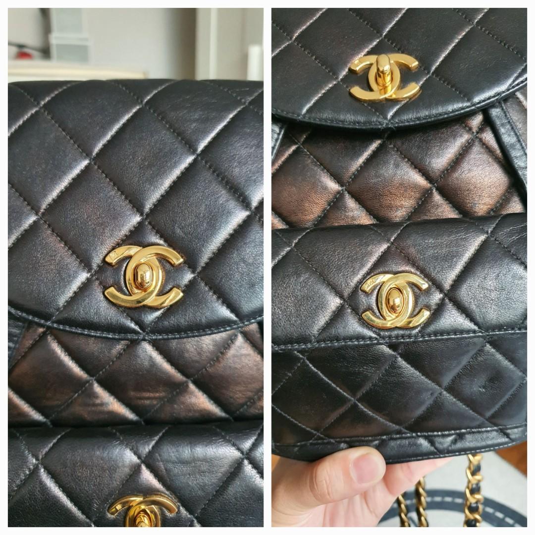 Vintage chanel duma quilted backpack, Luxury, Bags & Wallets on Carousell