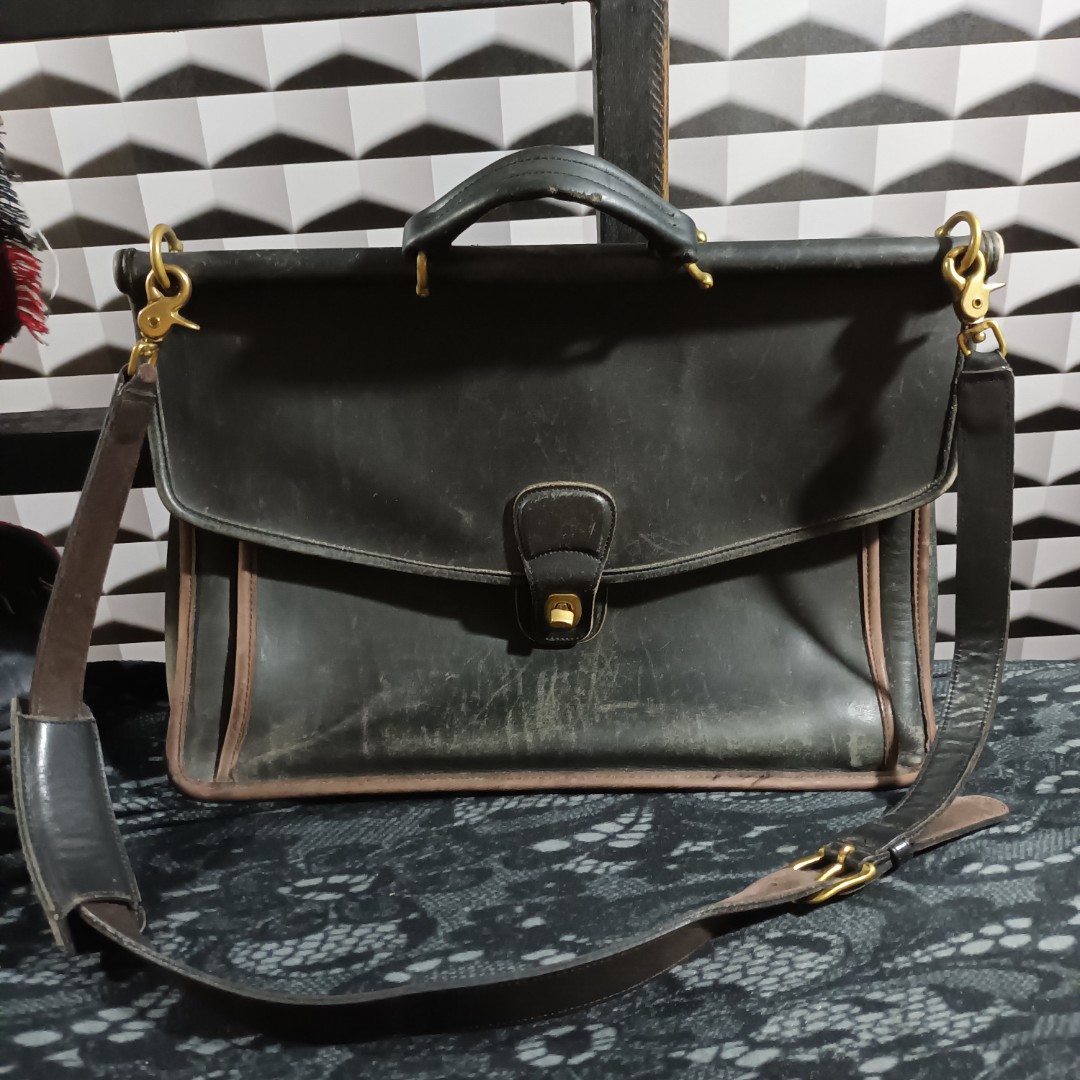 Vintage Coach 5266 beekman briefcase / coach messenger bag, Men's ...