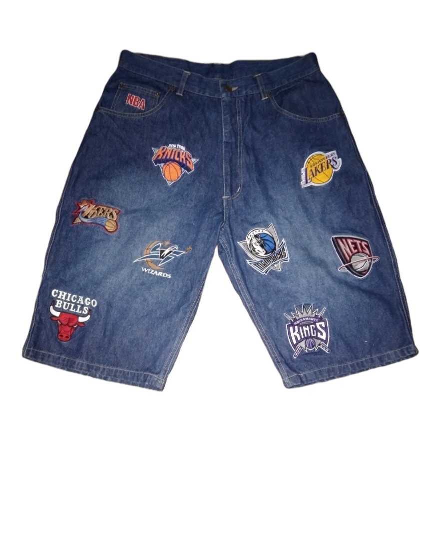 Nba denim shorts new arrivals
